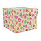 Easter Eggs Gift Boxes with Lid - Canvas Wrapped - Large - Front/Main