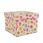 Easter Eggs Gift Box with Lid - Canvas Wrapped - Medium (Personalized)