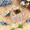 Easter Eggs Gift Boxes with Lid - Canvas Wrapped - Small - In Context