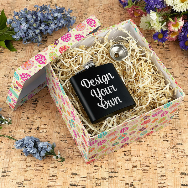 Easter Eggs Gift Boxes with Lid - Canvas Wrapped - X-Large - In Context