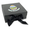 Easter Eggs Gift Boxes with Magnetic Lid - Black - Front (angle)