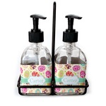 Easter Eggs Glass Soap & Lotion Bottle Set (Personalized)