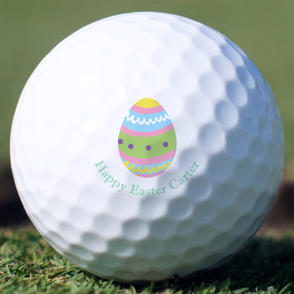 Custom Easter Eggs Golf Balls - Titleist Pro V1 - Set of 3 (Personalized)