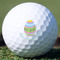 Easter Eggs Golf Ball - Branded - Front