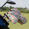 Easter Eggs Golf Club Cover - Set of 9 - On Clubs