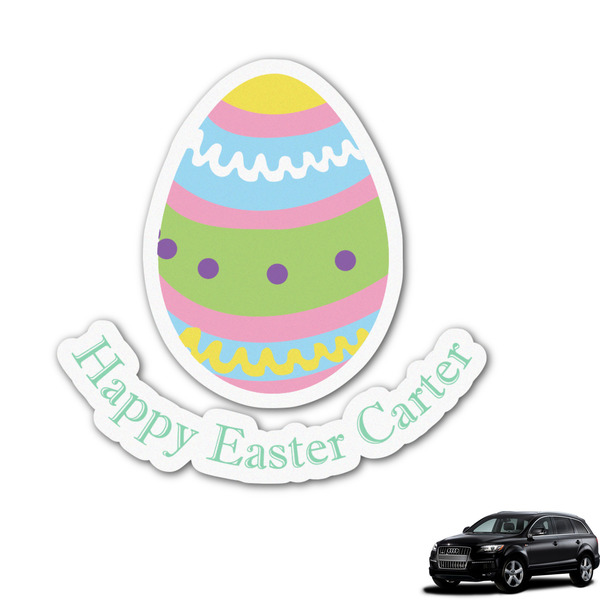 Custom Easter Eggs Graphic Car Decal (Personalized)