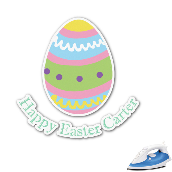 Custom Easter Eggs Graphic Iron On Transfer - Up to 6"x6" (Personalized)