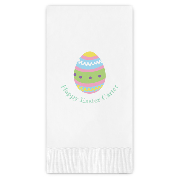 Custom Easter Eggs Guest Paper Towels - Full Color