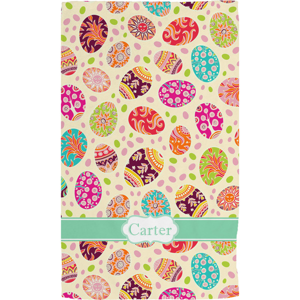 Easter Eggs Hand Towel (Personalized) Full