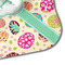 Easter Eggs Hooded Baby Towel- Detail Corner