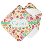 Easter Eggs Hooded Baby Towel (Personalized)