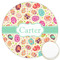 Easter Eggs Icing Circle - Large - Front