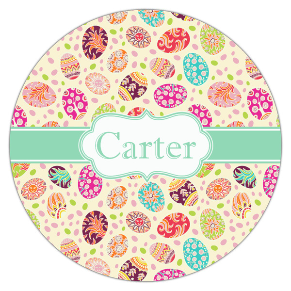Easter Eggs Icing Circle - Medium - Single