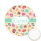 Easter Eggs Printed Cookie Topper - 2.15" (Personalized)