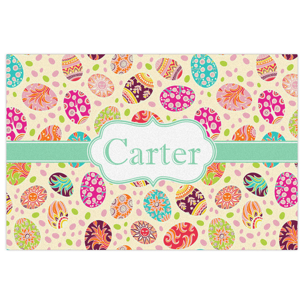 Easter Eggs Indoor / Outdoor Rug - 2'x3' - Front Flat