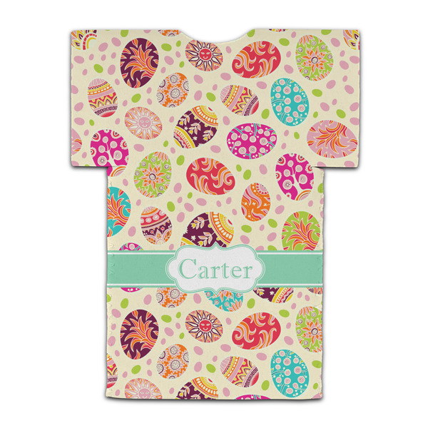 Easter Eggs Jersey Bottle Cooler - BACK (flat)