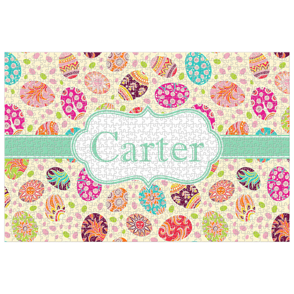 Custom Easter Eggs 1014 pc Jigsaw Puzzle (Personalized)
