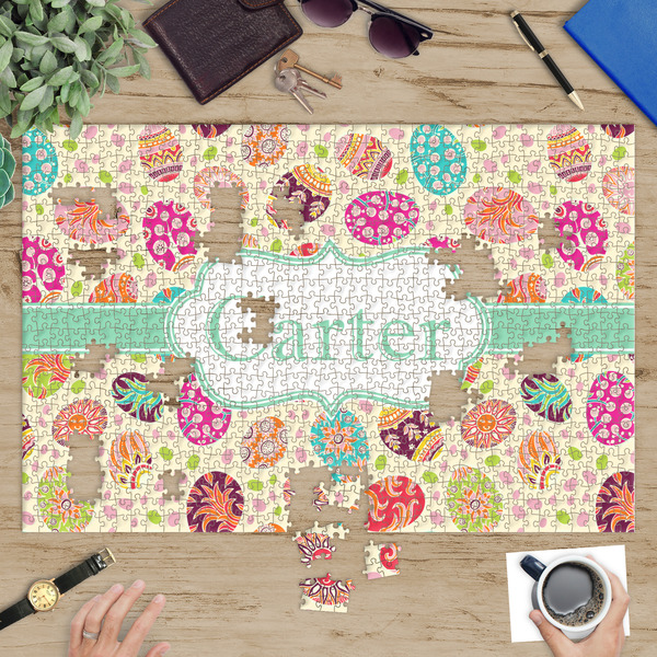 Easter Eggs Jigsaw Puzzle 1014 Piece - In Context