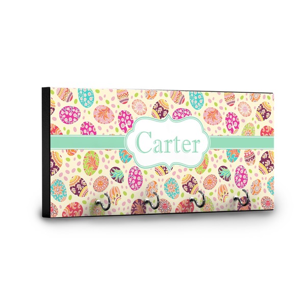 Easter Eggs Key Hanger - Front View with Hooks