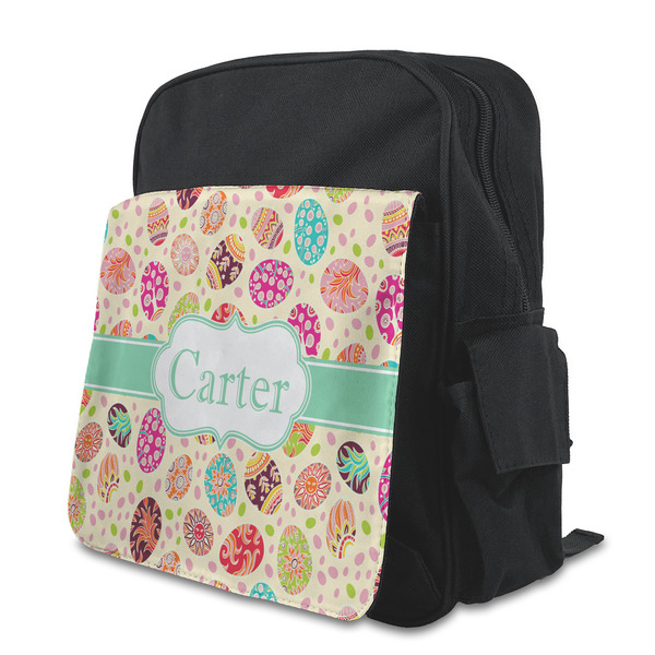 Custom Easter Eggs Preschool Backpack (Personalized)