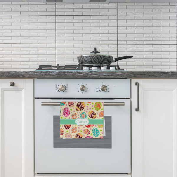 Easter Eggs Kitchen Towel - Poly Cotton - Lifestyle