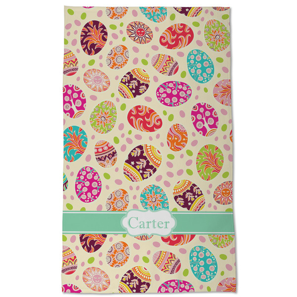 Easter Eggs Kitchen Towel - Poly Cotton - Full Front