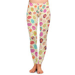 Easter Eggs Ladies Leggings - Extra Large