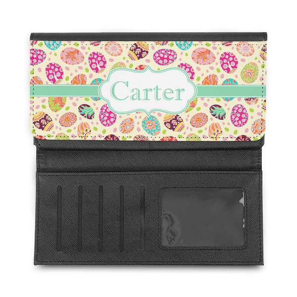 Easter Eggs Ladies Wallet - Half Way Open