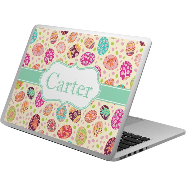 Custom Easter Eggs Laptop Skin - Custom Sized (Personalized)