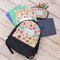Easter Eggs Large Backpack - Black - With Stuff