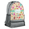 Easter Eggs Large Backpack - Gray - Angled View