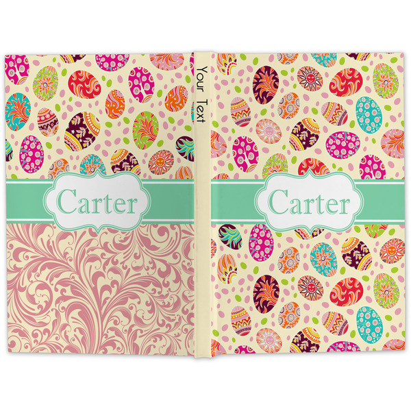 Easter Eggs Large Hard Cover Journal - Apvl