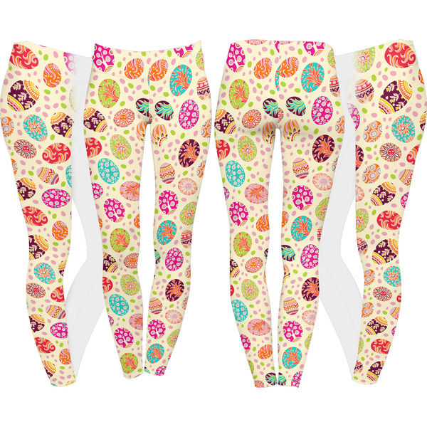 Easter Eggs Leggings Turn Around - Apvl