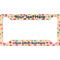 Easter Eggs License Plate Frame - Style A