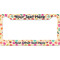 Easter Eggs License Plate Frame - Style B (Personalized)