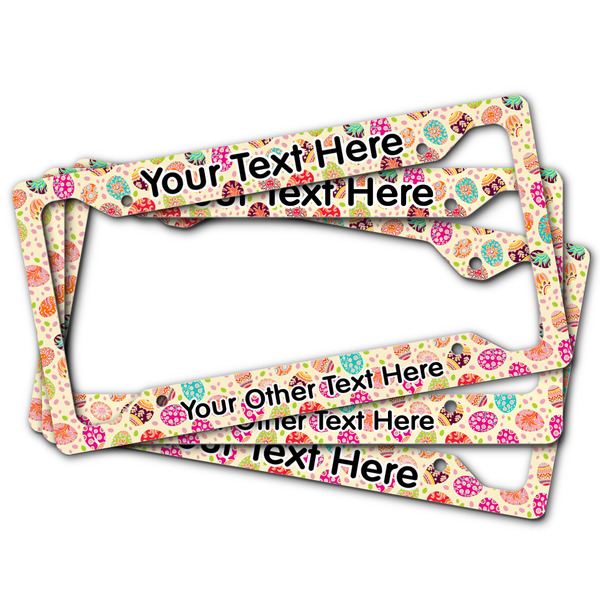 Easter Eggs License Plate Frames - (PARENT MAIN)