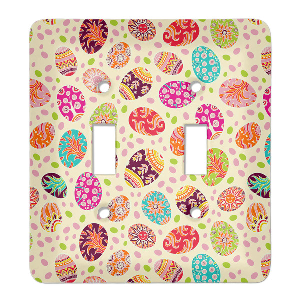 Custom Easter Eggs Light Switch Cover (2 Toggle Plate)