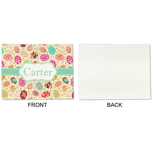 Easter Eggs Linen Placemat - APPROVAL Single (single sided)
