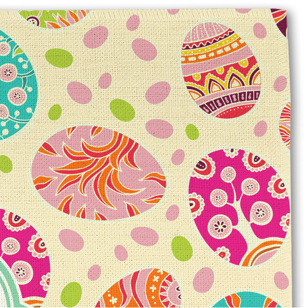 Easter Eggs Linen Placemat - DETAIL