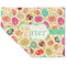 Easter Eggs Double-Sided Linen Placemat - Single w/ Name or Text