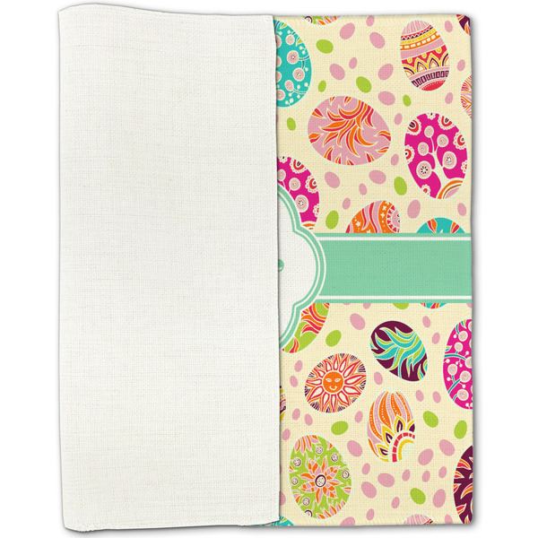 Easter Eggs Linen Placemat - Folded Half