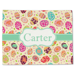 Easter Eggs Single-Sided Linen Placemat - Single w/ Name or Text