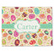 Easter Eggs Single-Sided Linen Placemat - Single w/ Name or Text