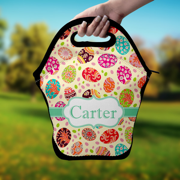 Easter Eggs Lunch Bag - Hand