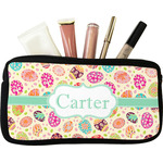 Easter Eggs Makeup / Cosmetic Bag - Small (Personalized)