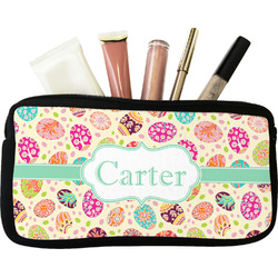 Easter Eggs Makeup / Cosmetic Bag - Small (Personalized)