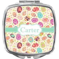 Easter Eggs Compact Makeup Mirror (Personalized)