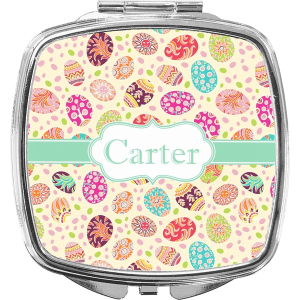 Custom Easter Eggs Compact Makeup Mirror (Personalized)