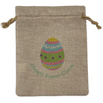 Easter Eggs Burlap Gift Bag (Personalized)