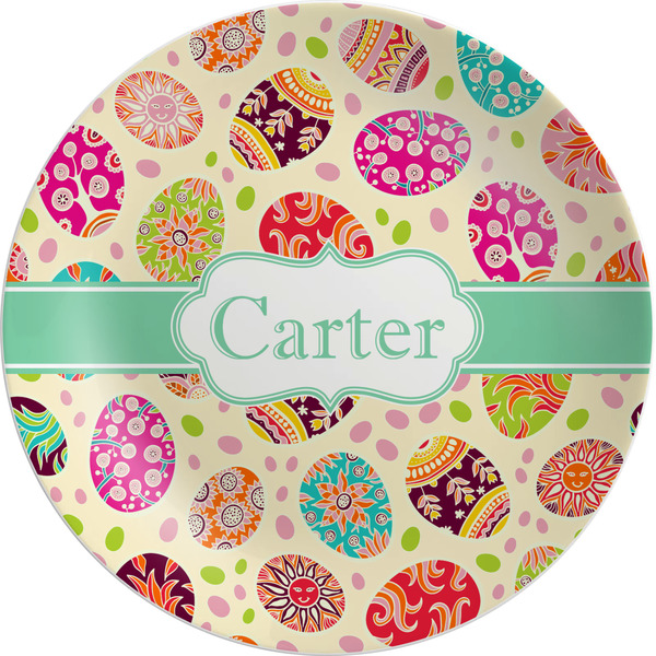 Custom Easter Eggs Melamine Plate (Personalized)